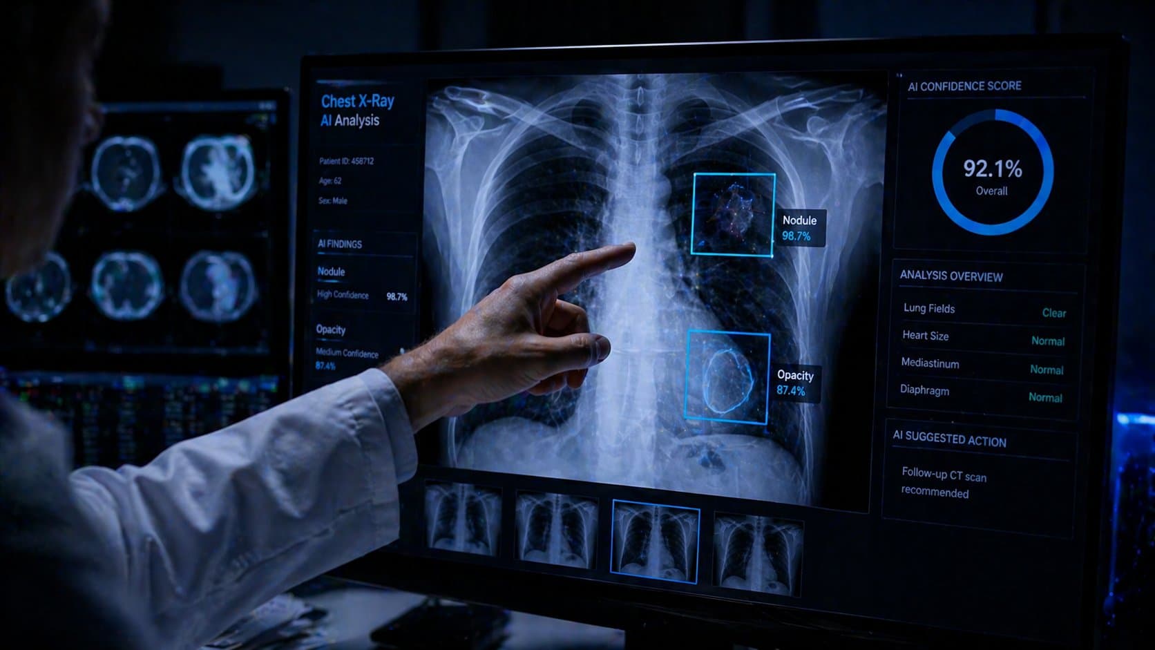 Expert-annotated medical imaging for a regulated pathway